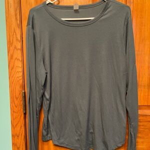 Old Navy  Active Olive Green Long Sleeve Tee
